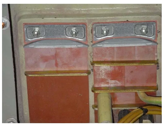 Multiple cable transit sealing blocks shown in BSEE Safety Alert No. 235
