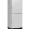 Front-left view of a tall gray NEMA 1 electrical enclosure with two access doors and a black ventilated base